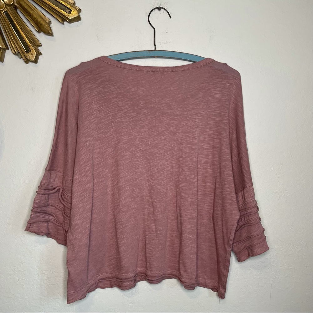Splendid Ruffle Sleeve Top - Picture 10 of 11